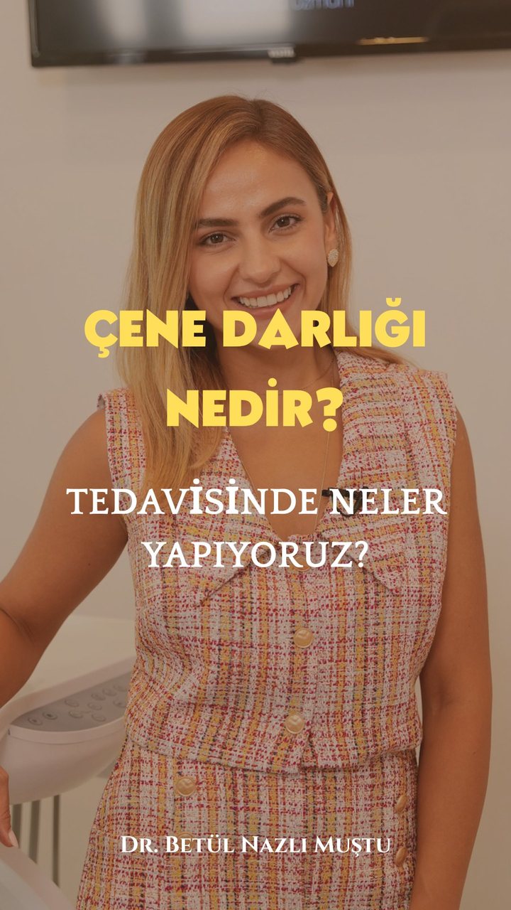 Ortodonti uzmanı Dr. Betül Nazlı Muştu çene darlığı ve tedavisini anlatıyor (video kapağı)
